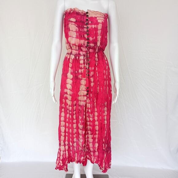 Ryden Maxi Dress - Hot Pink - Picture 1 of 1
